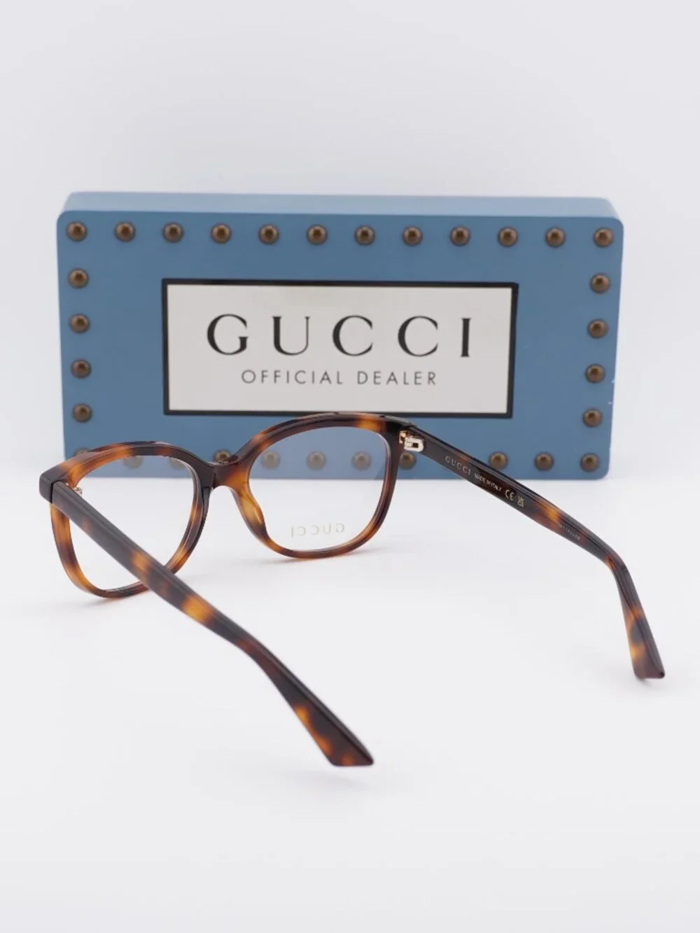 Gucci GG1816O 002 Cat Eye Eyeglasses - Havana 51mm